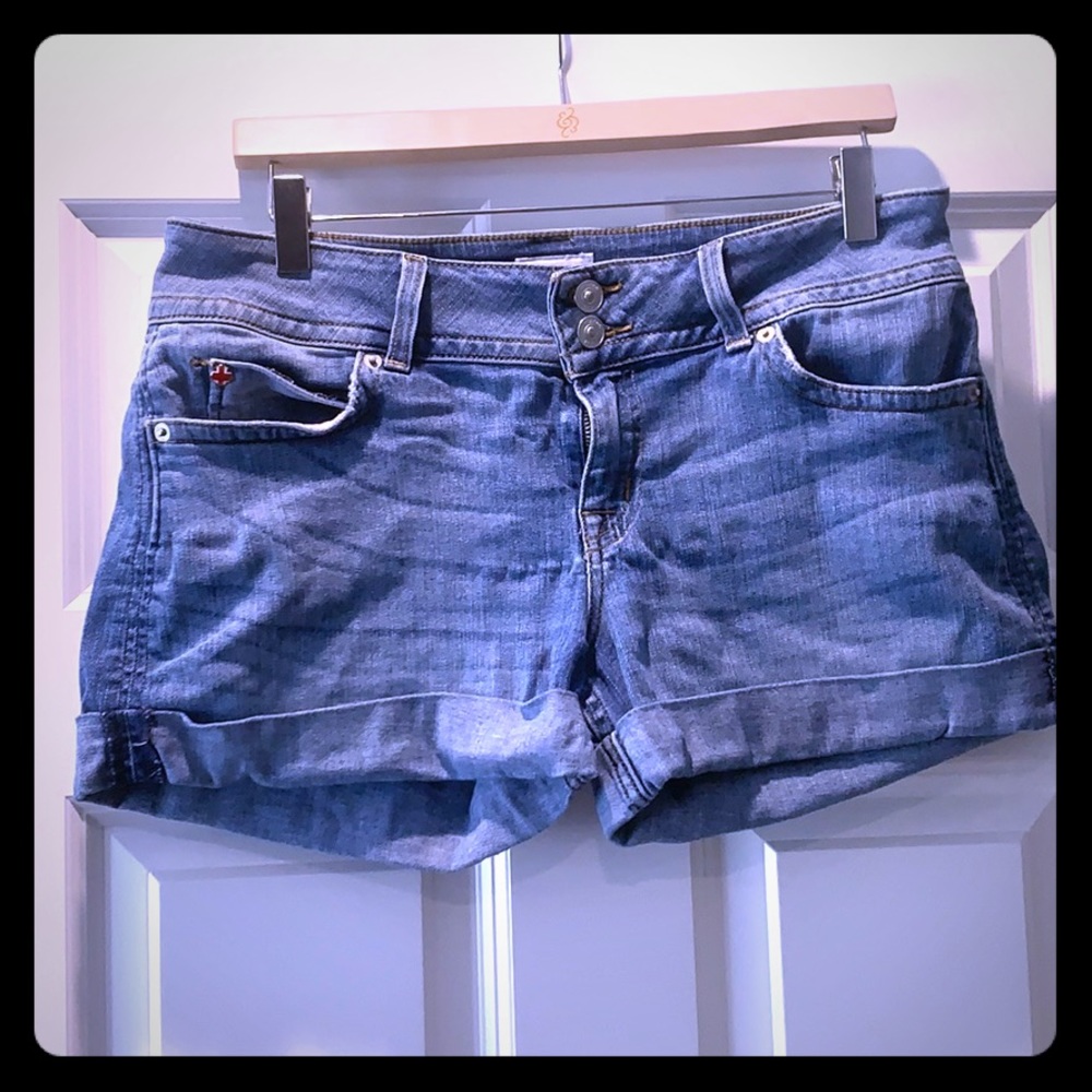 Hudson Ruby Mid Thigh Jean Short Size 29